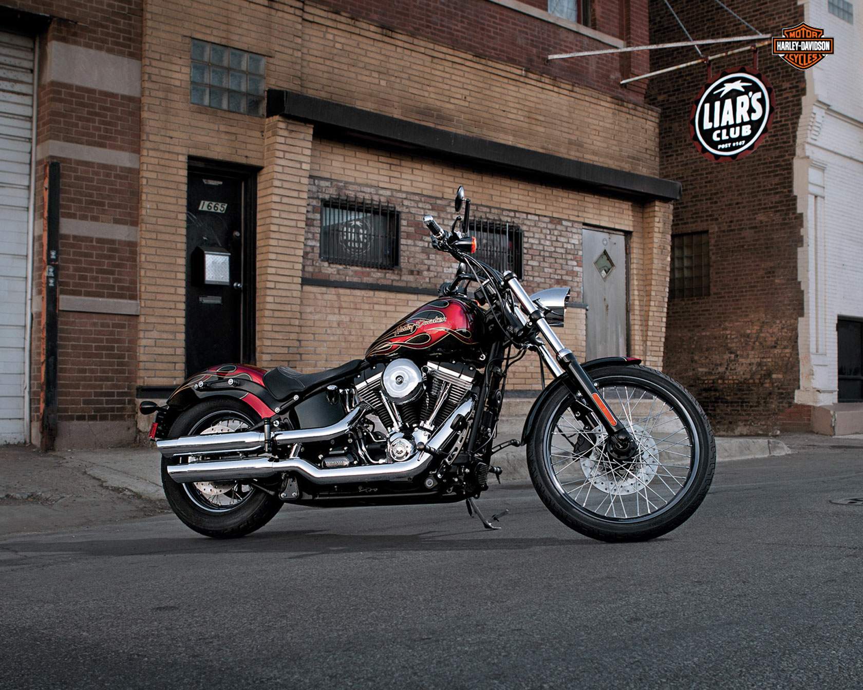 HARLEY-DAVIDSON FXS Softail Blackline