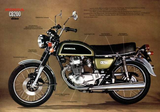 HONDA CB 200