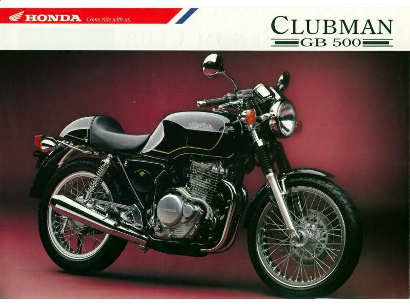 HONDA GB500 TT