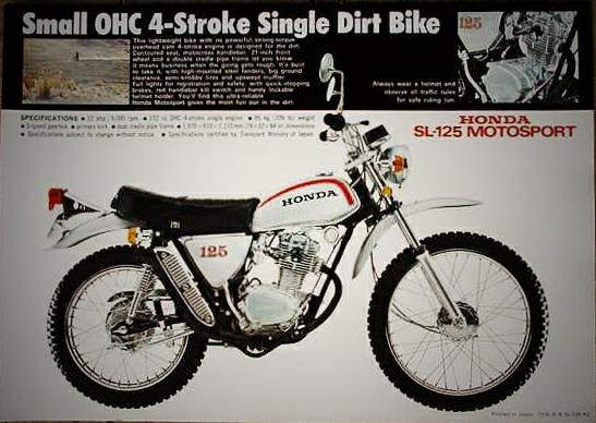 HONDA SL 125