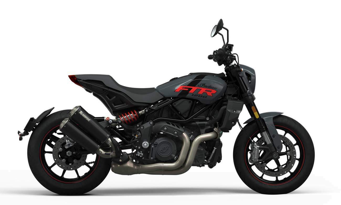 INDIAN FTR Stealth Gray